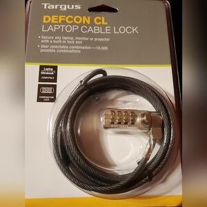 TARGUS DEFCON CL LAPTOP CABLE LOCK